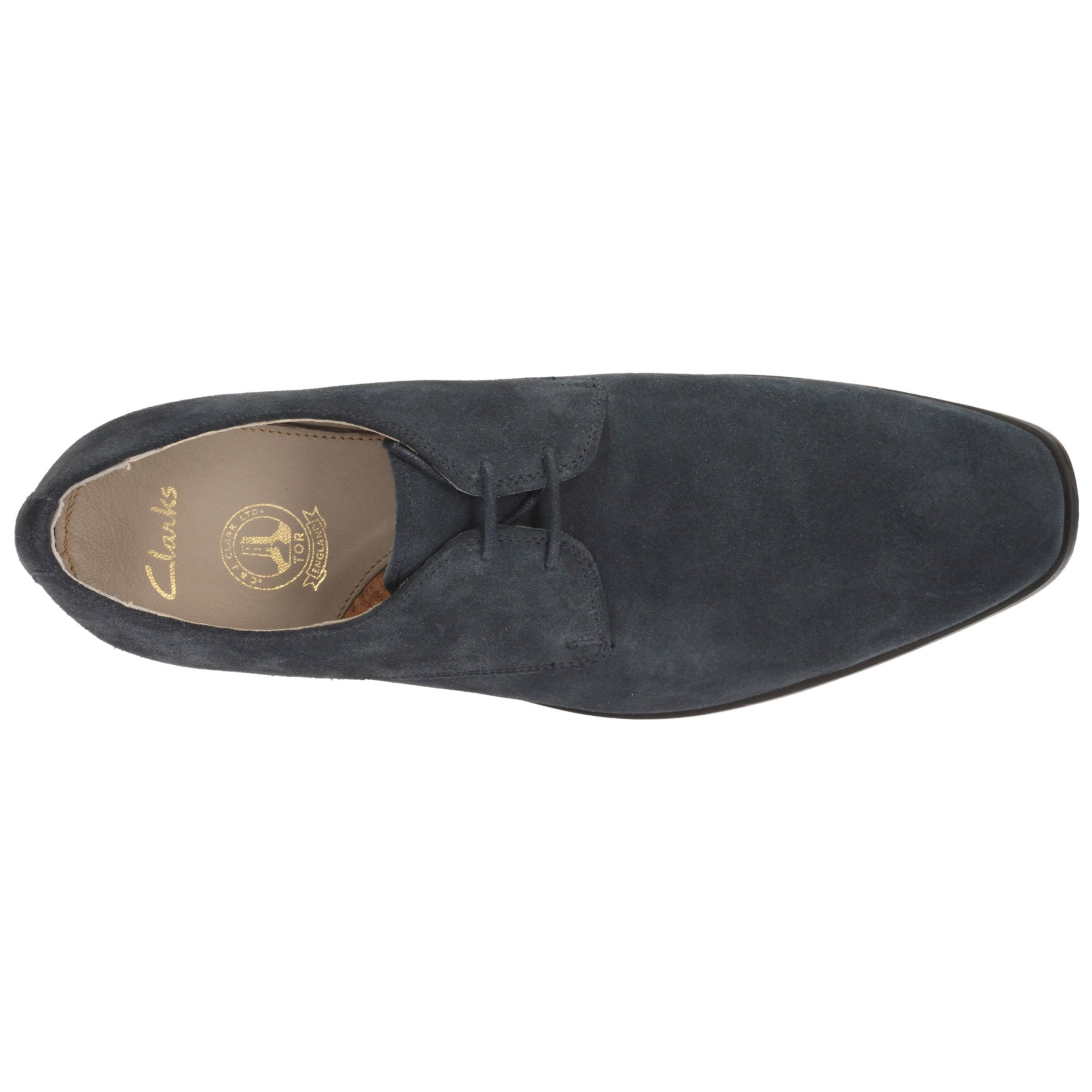 clarks navy dress shoes
