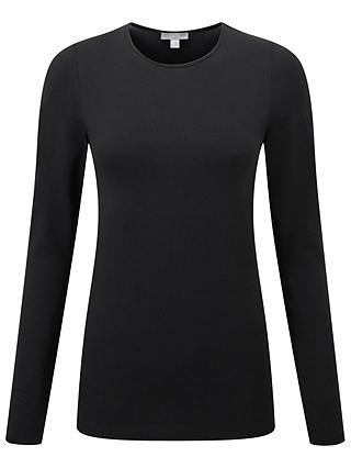 Pure Collection Soft Jersey Crew Neck Top