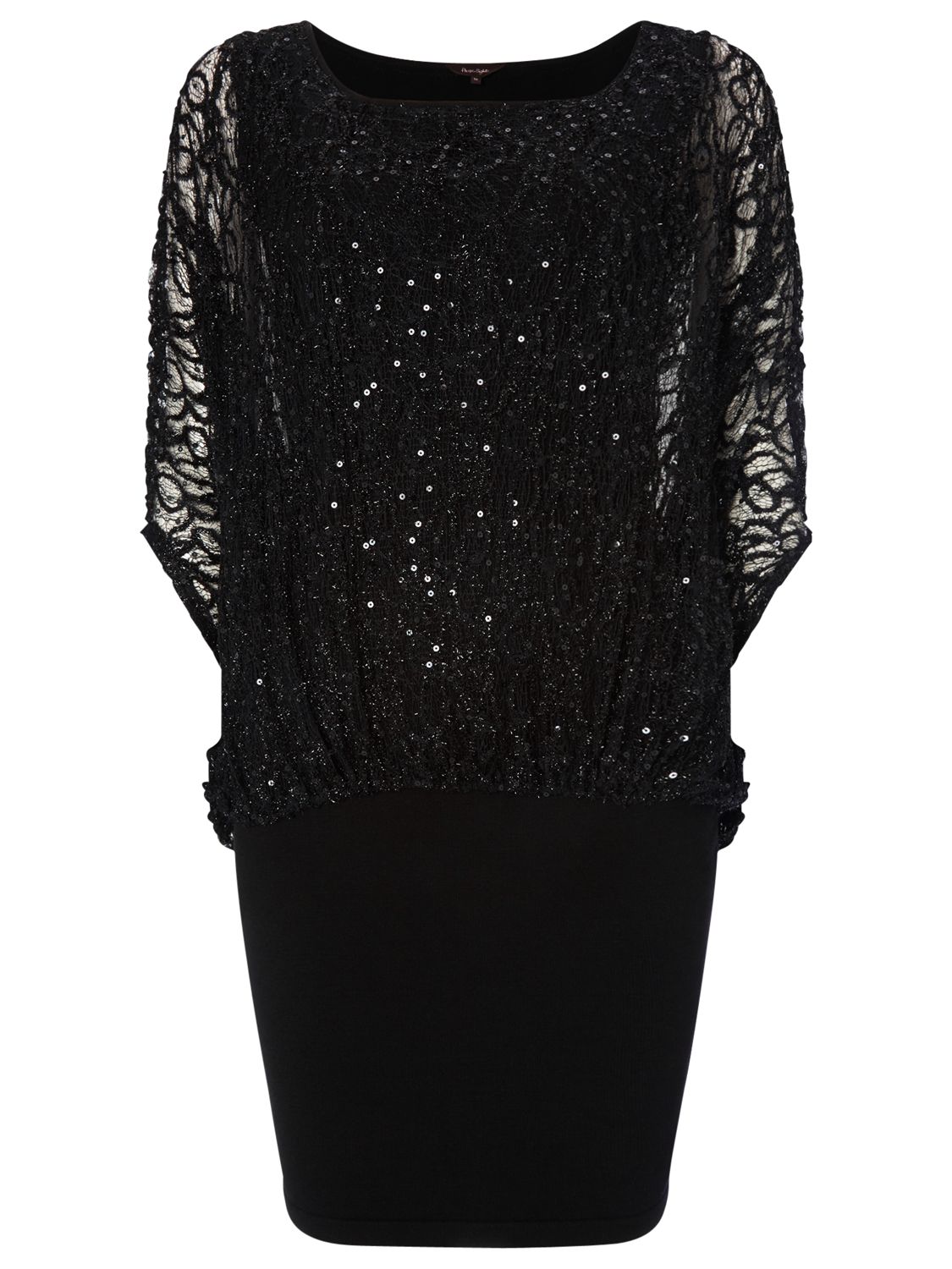 phase eight black sequin dress