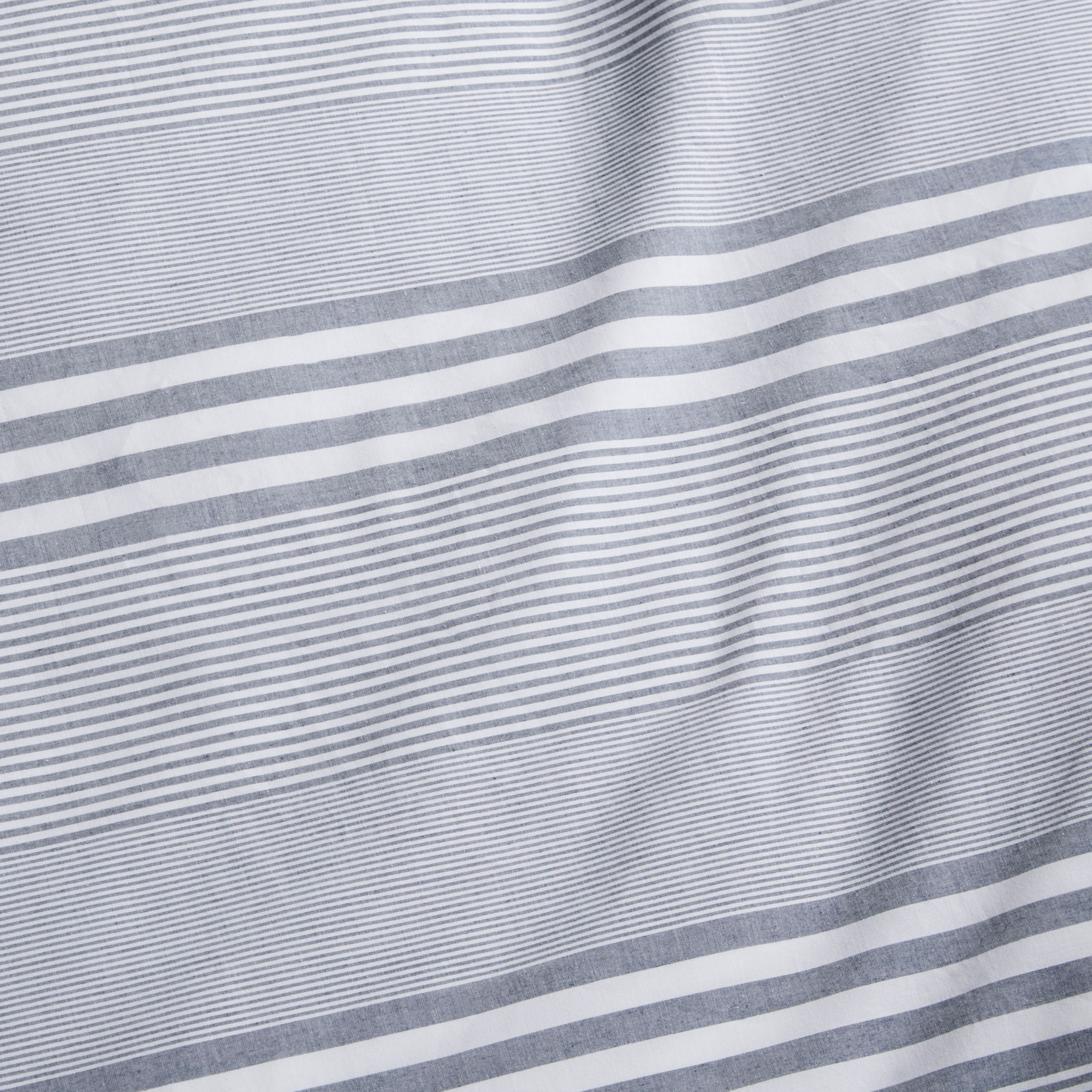 John Lewis & Partners Textured and Decorative Variegated Stripe Duvet ...