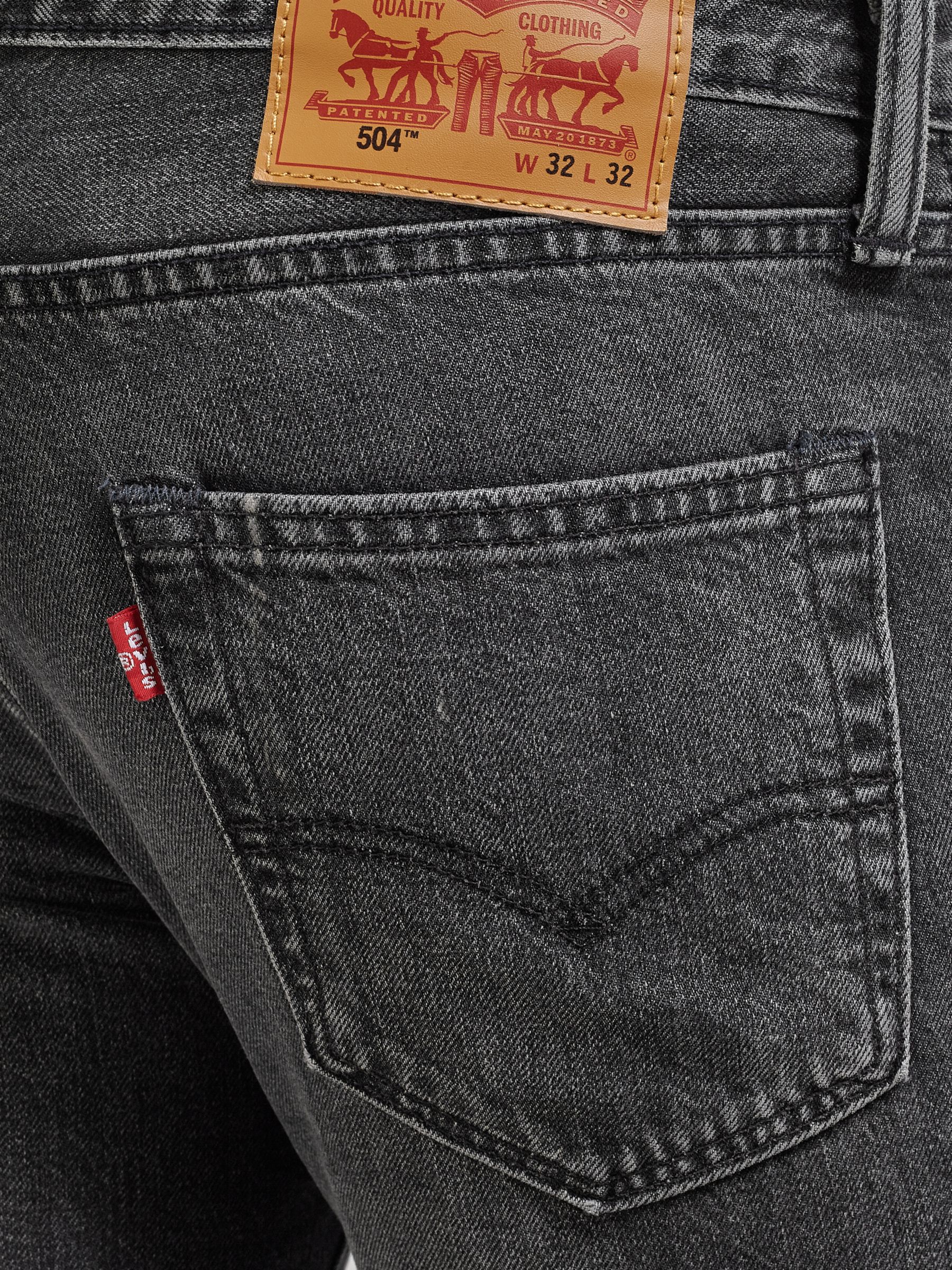 levi's men's 504 straight fit jeans
