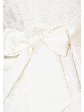 John Lewis Kids' Charlotte Lace Bridesmaid Dress, Ivory