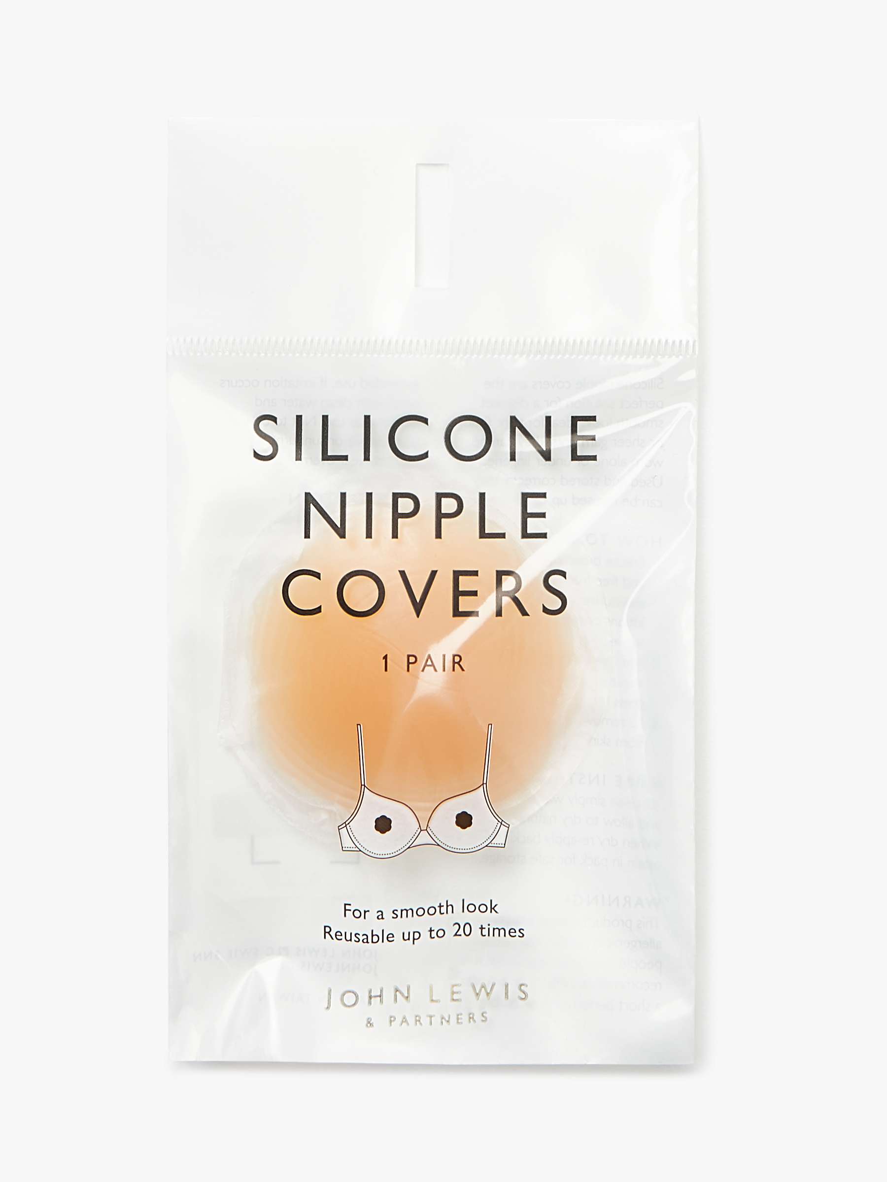 Buy John Lewis Silicone Nipple Covers, 1 Pair Online at johnlewis.com