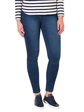 Collection WEEKEND by John Lewis Lex Super Stretch Skinny Jeans, Mid Blue