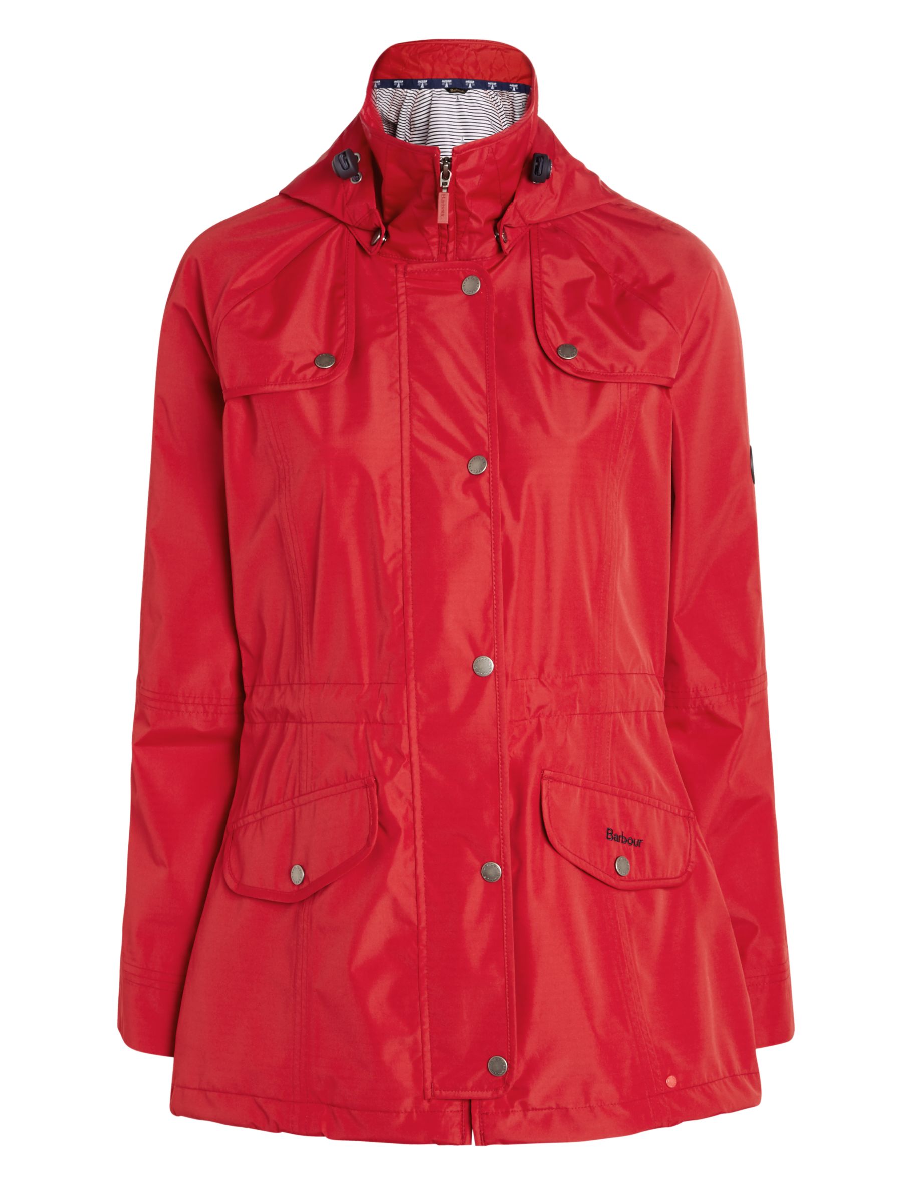 Barbour Trevose Waterproof Jacket, Red 