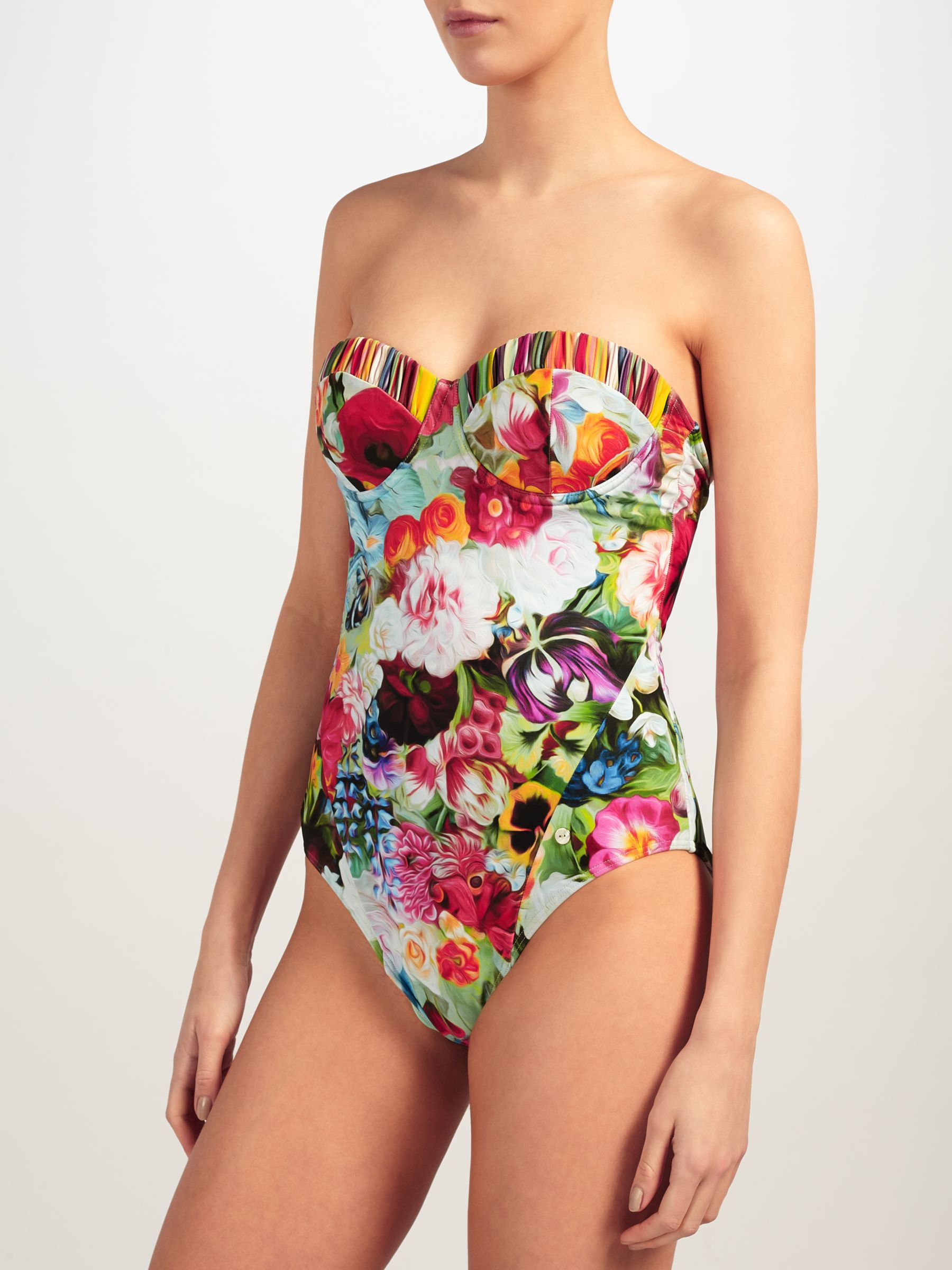 ted baker floral swimsuit