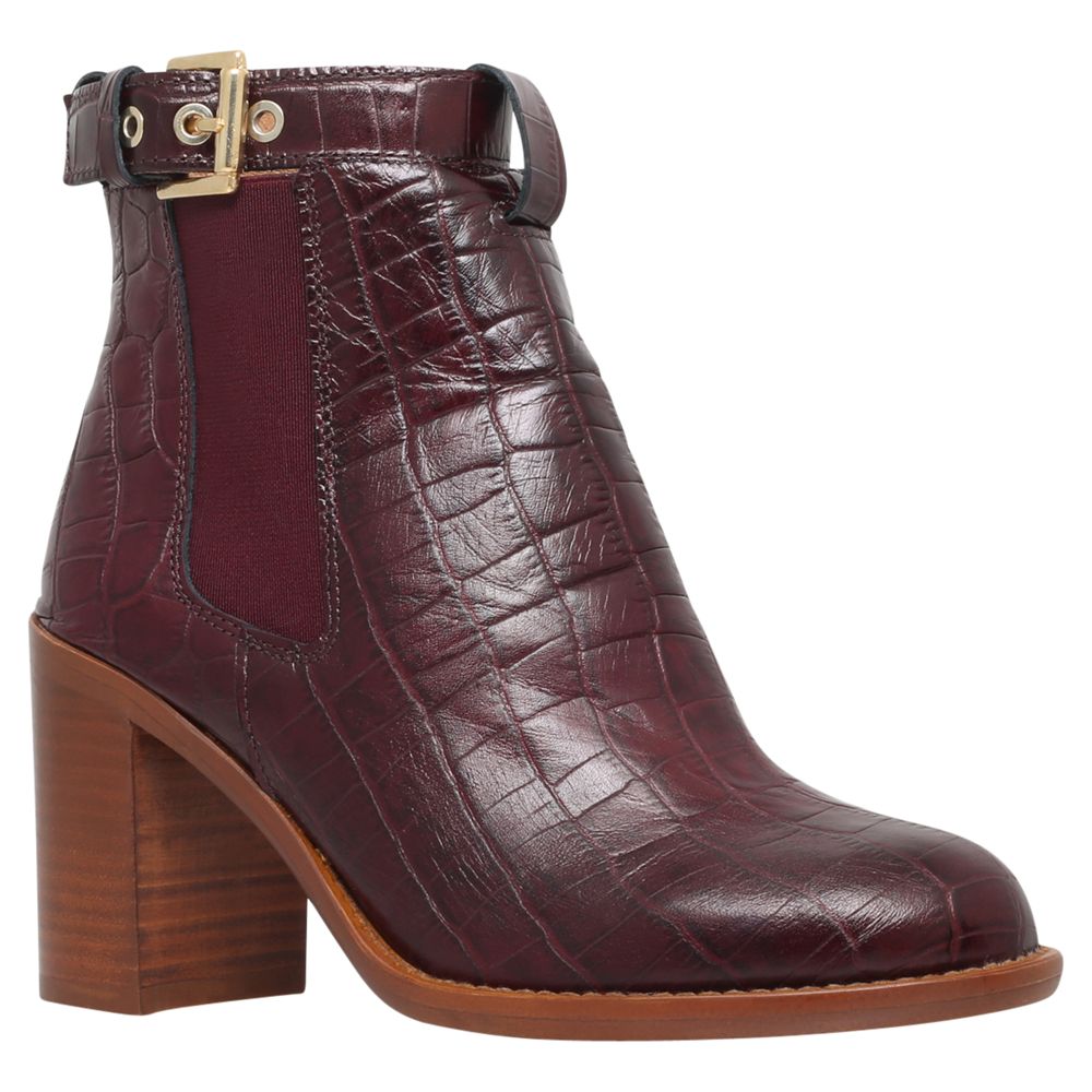 KG by Kurt Geiger Sebastien Block Heeled Ankle Boots at John Lewis ...