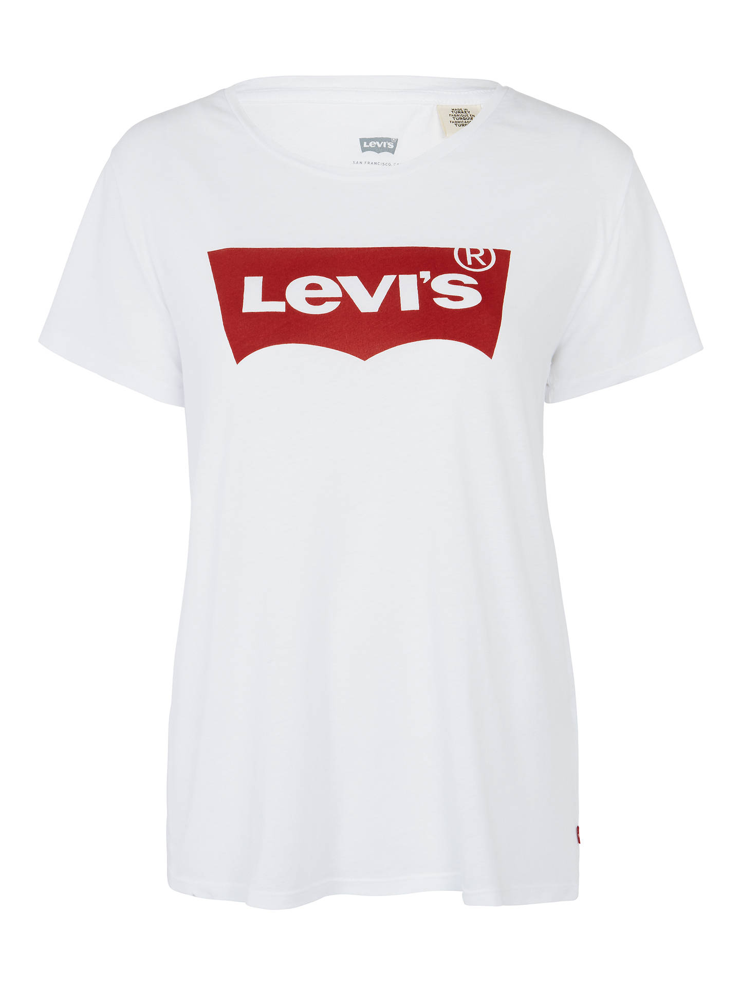Levi's The Perfect Logo T-Shirt at John Lewis & Partners