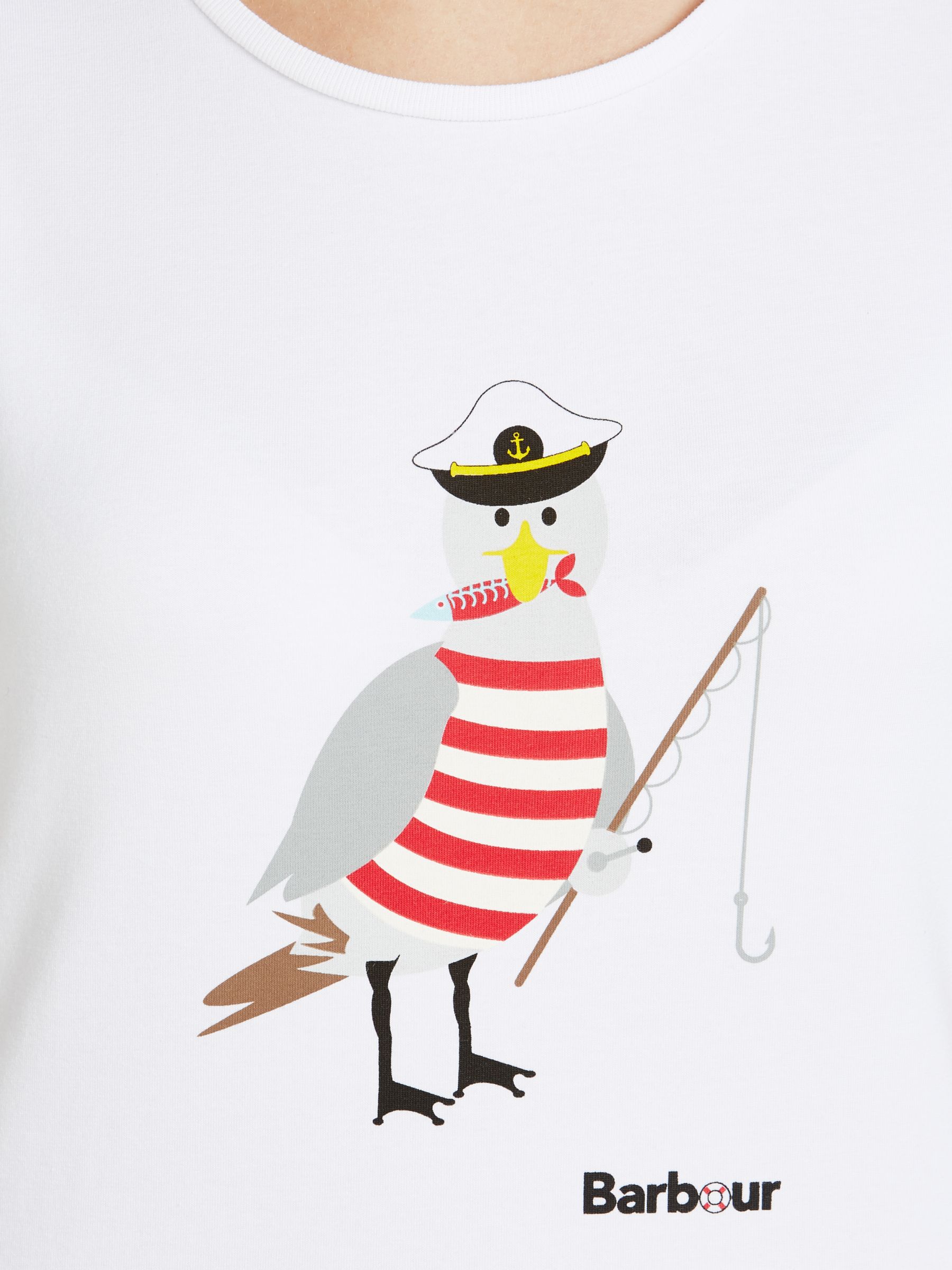 barbour seagull t shirt