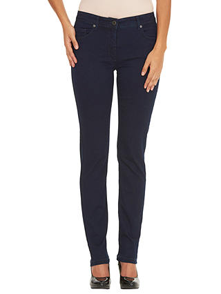 Betty Barclay Perfect Slim 5 Pocket Jeans, Deep Blue Denim