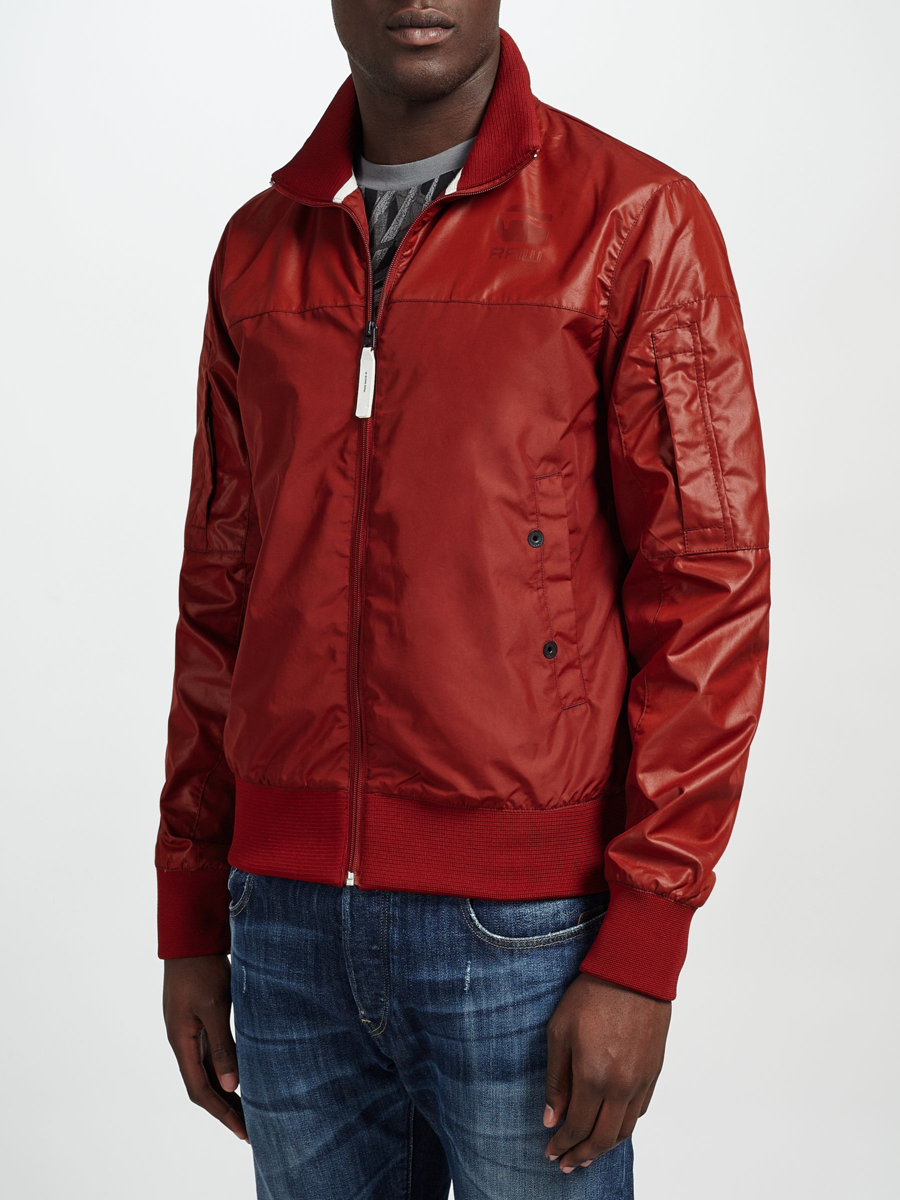 g star raw red jacket
