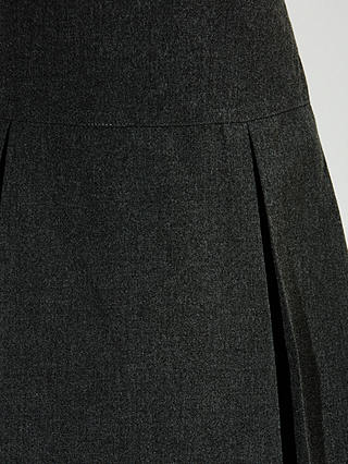 John Lewis The Basics Girls' Pleated Skirt, Pack of 2, Grey