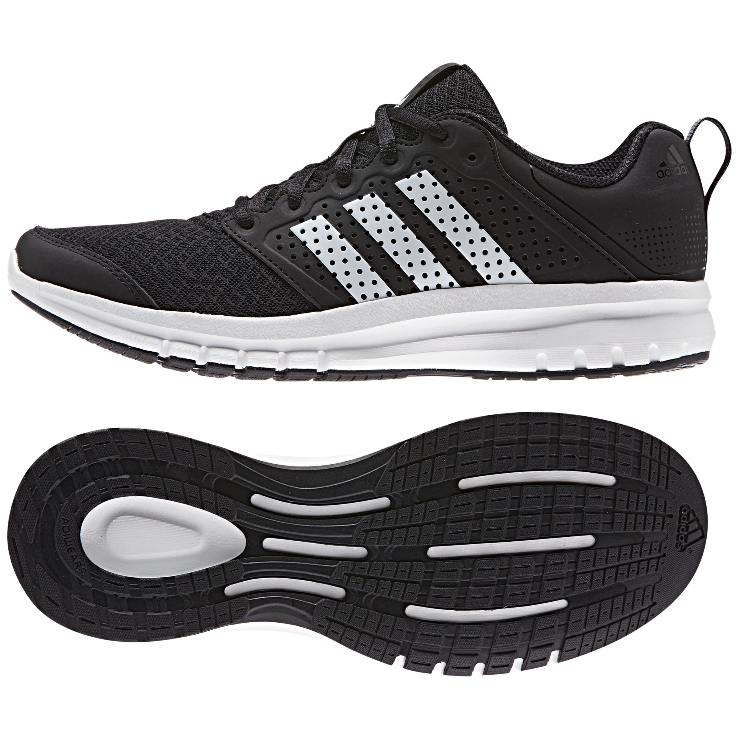 abrazo número Agotamiento Adidas Madoru 11 Men's Running Shoes, Black/White
