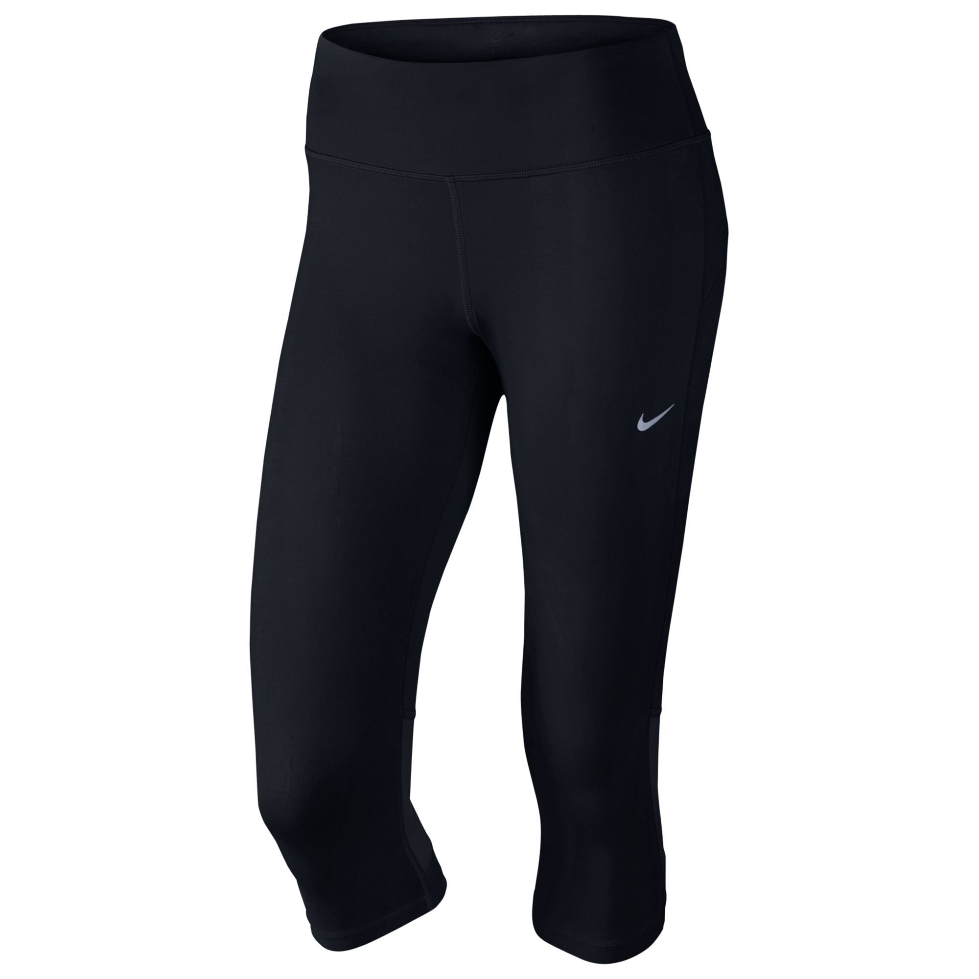Nike Dri-FIT Epic Run 3/4 Length Capris, Black, M