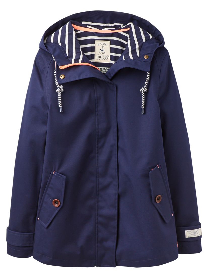 Joules Right as Rain Coast Waterproof Jacket, French Navy