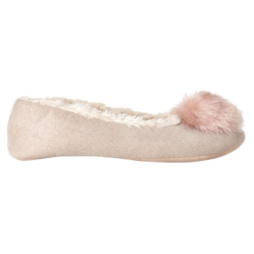 jigsaw pom pom slippers