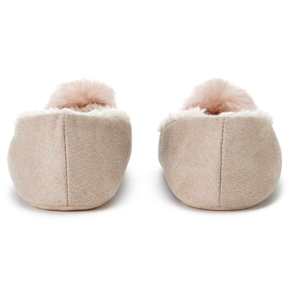 jigsaw pom pom slippers