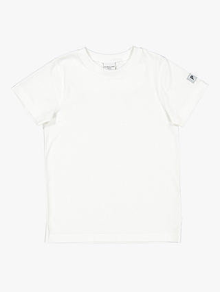 Polarn O. Pyret Baby GOTS Organic Cotton T-Shirt, White, 9-12 months