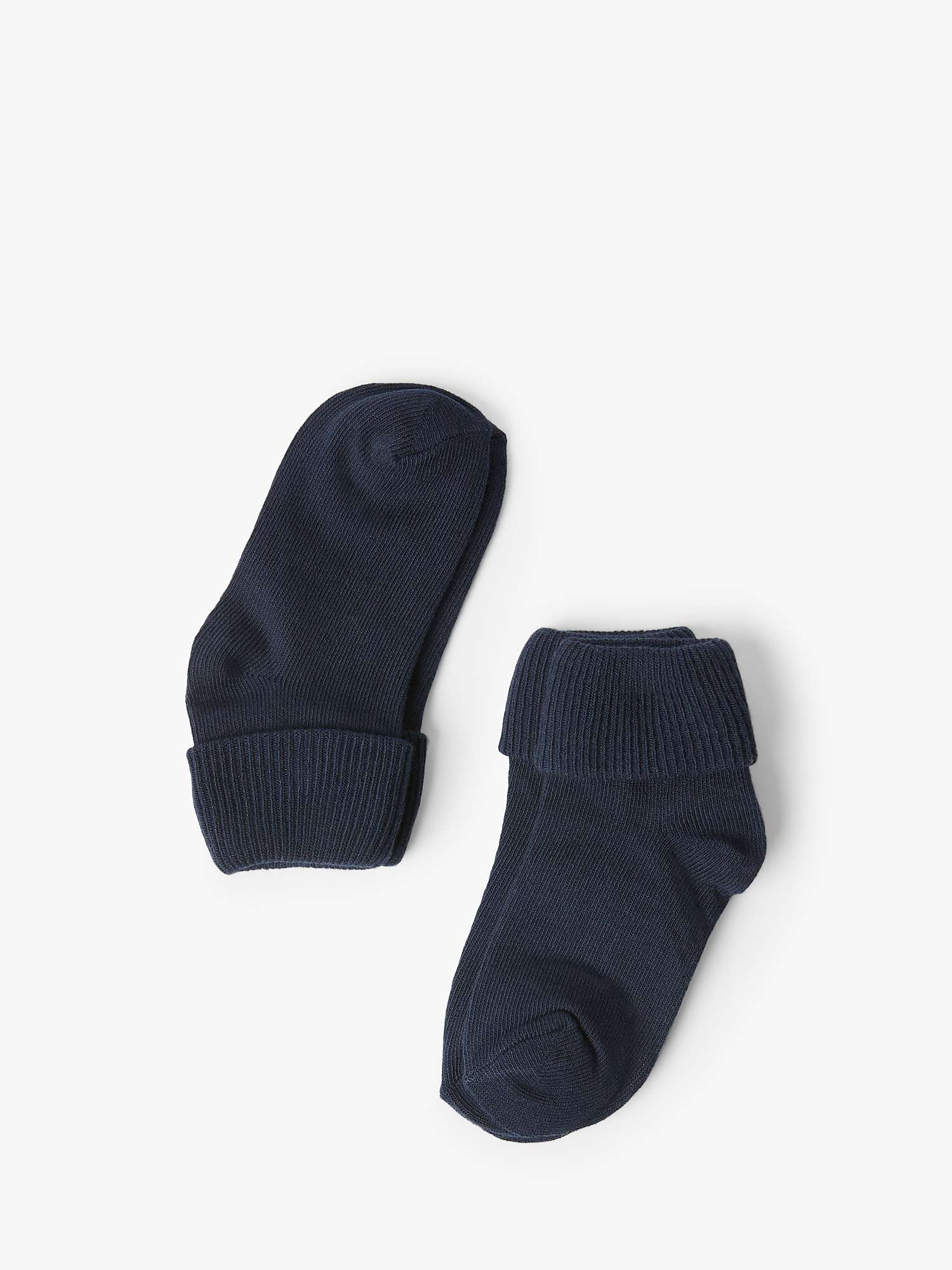 Buy Polarn O. Pyret Baby Socks, Pack of 2, Blue Online at johnlewis.com