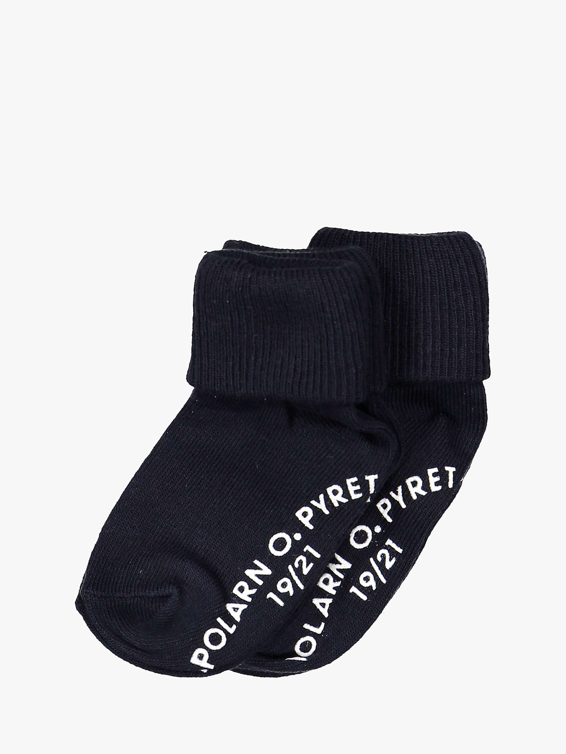 Buy Polarn O. Pyret Children's Anti-Slip Socks, Blue Online at johnlewis.com