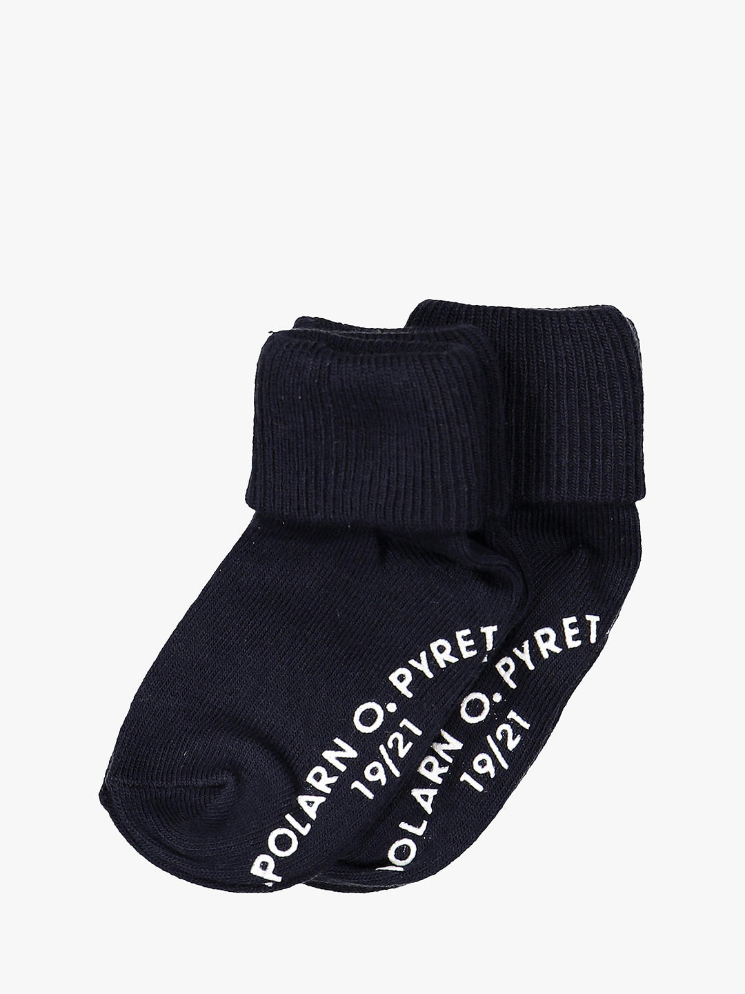 Polarn O. Pyret Baby Anti-Slip Socks, Blue