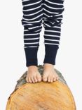 Polarn O. Pyret Children's GOTS Organic Cotton Stripe Leggings