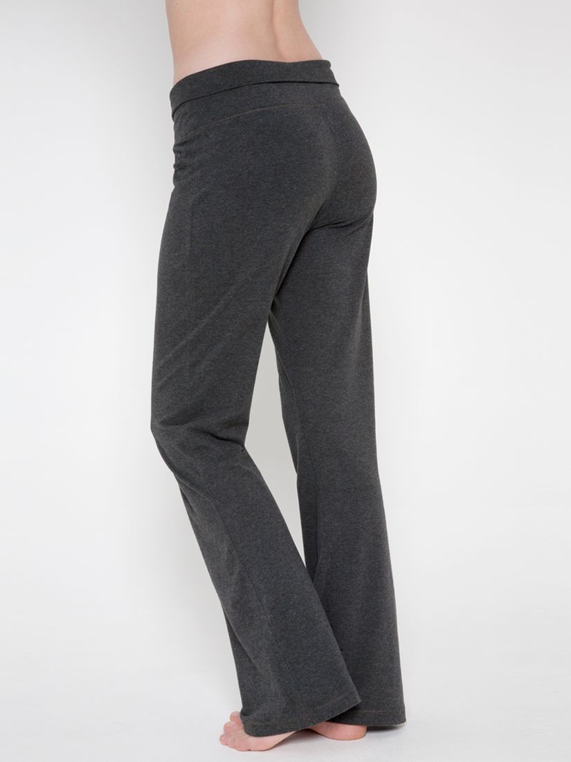 Buy Manuka Relax Bootleg Yoga Pants, Grey | John Lewis