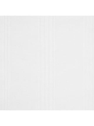 John Lewis & Partners Florence Slot Top Voile Panel, W150 x Drop 135cm, White