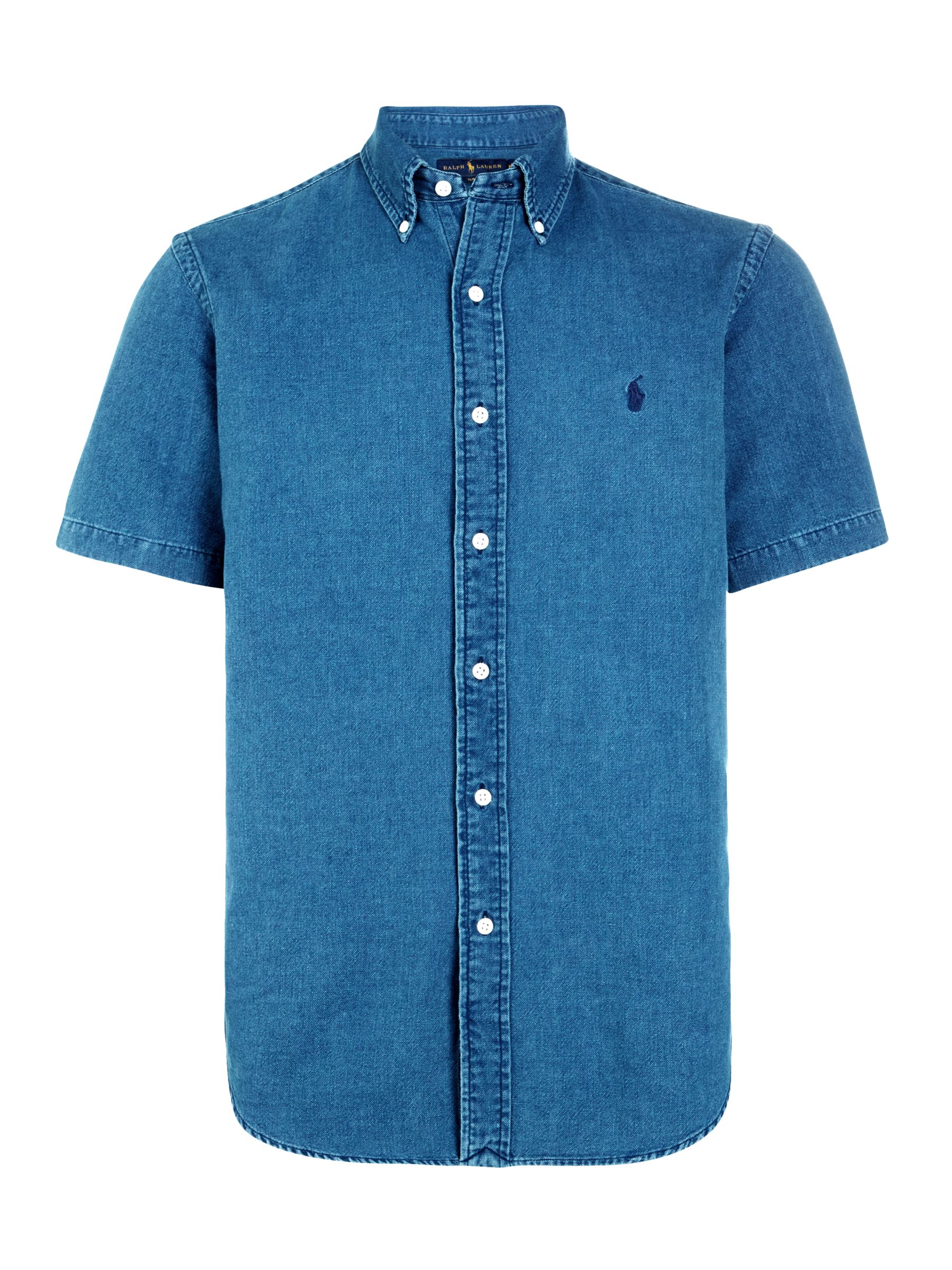 blue jean ralph lauren shirt