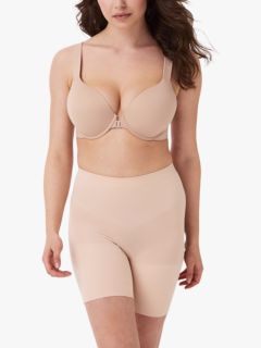 Spanx Power Shorts, Soft Nude, S