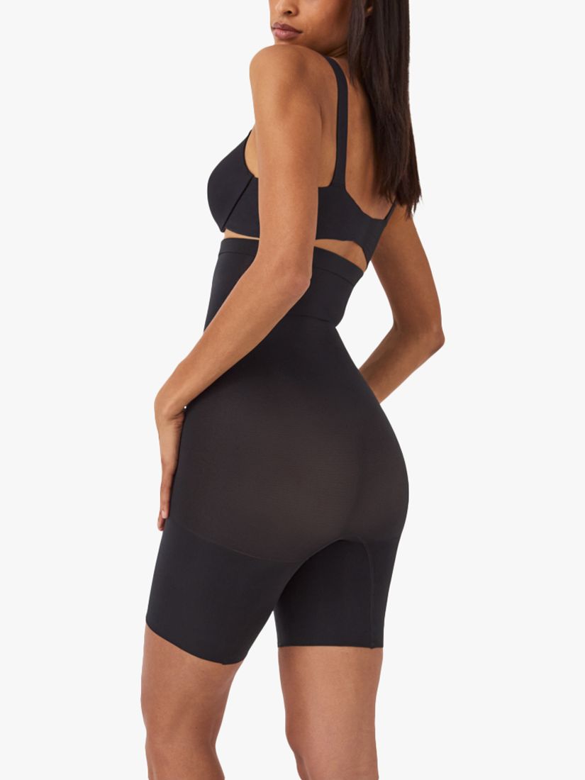 Miraclesuit High Waist Thigh Slimming Shorts, Black at John Lewis & Partners