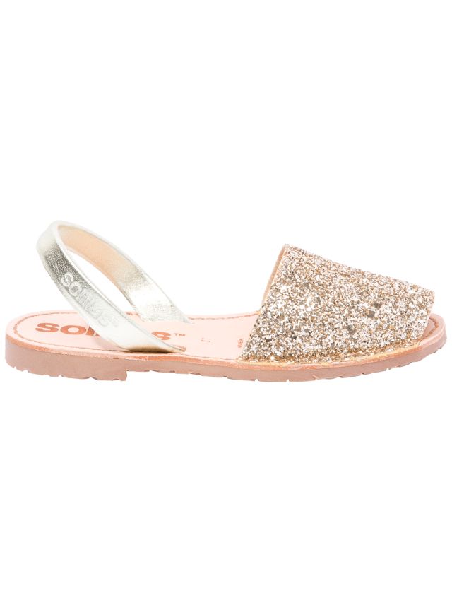 Solillas on sale glitter sandals