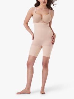 Spanx Higher Power Shorts, Soft Nude, S