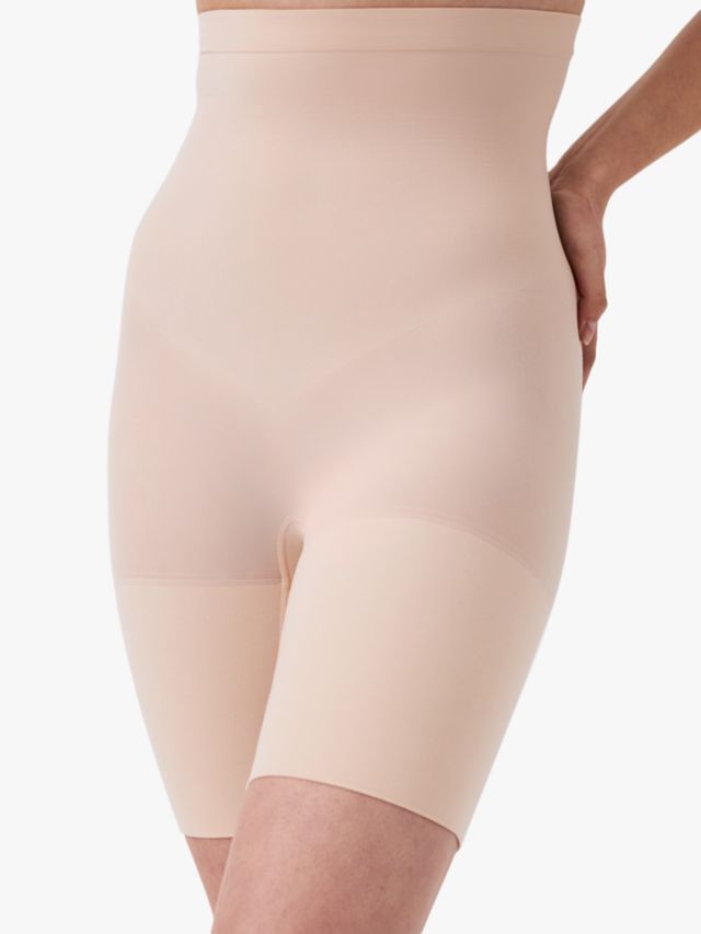 Spanx Higher Power Shorts, Soft Nude, S