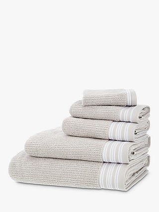 John Lewis & Partners Rib with TENCEL™ Modal Fibre Towels