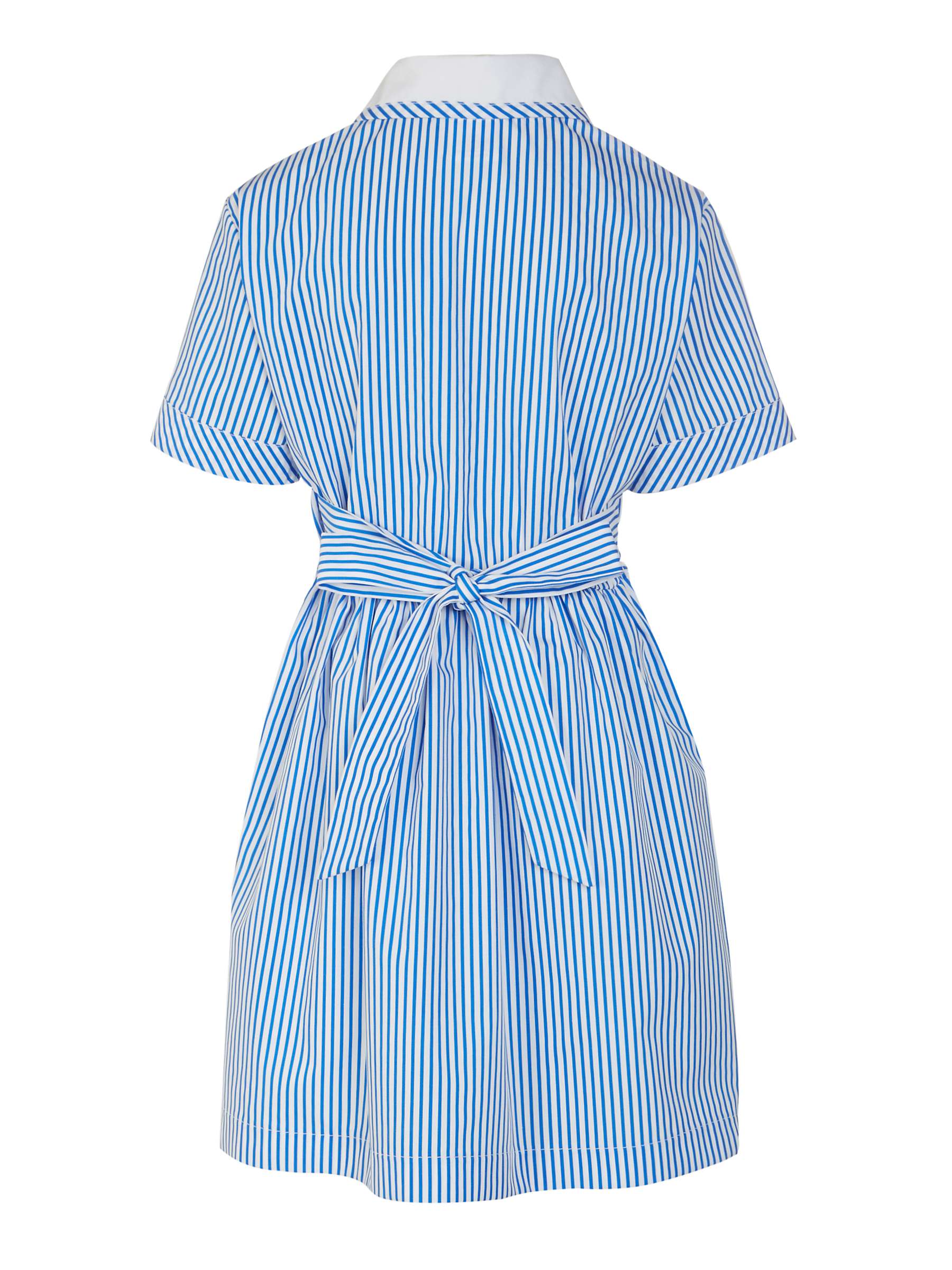 Buy Cameron Vale School Girls' Summer Dress, Blue/White Online at johnlewis.com