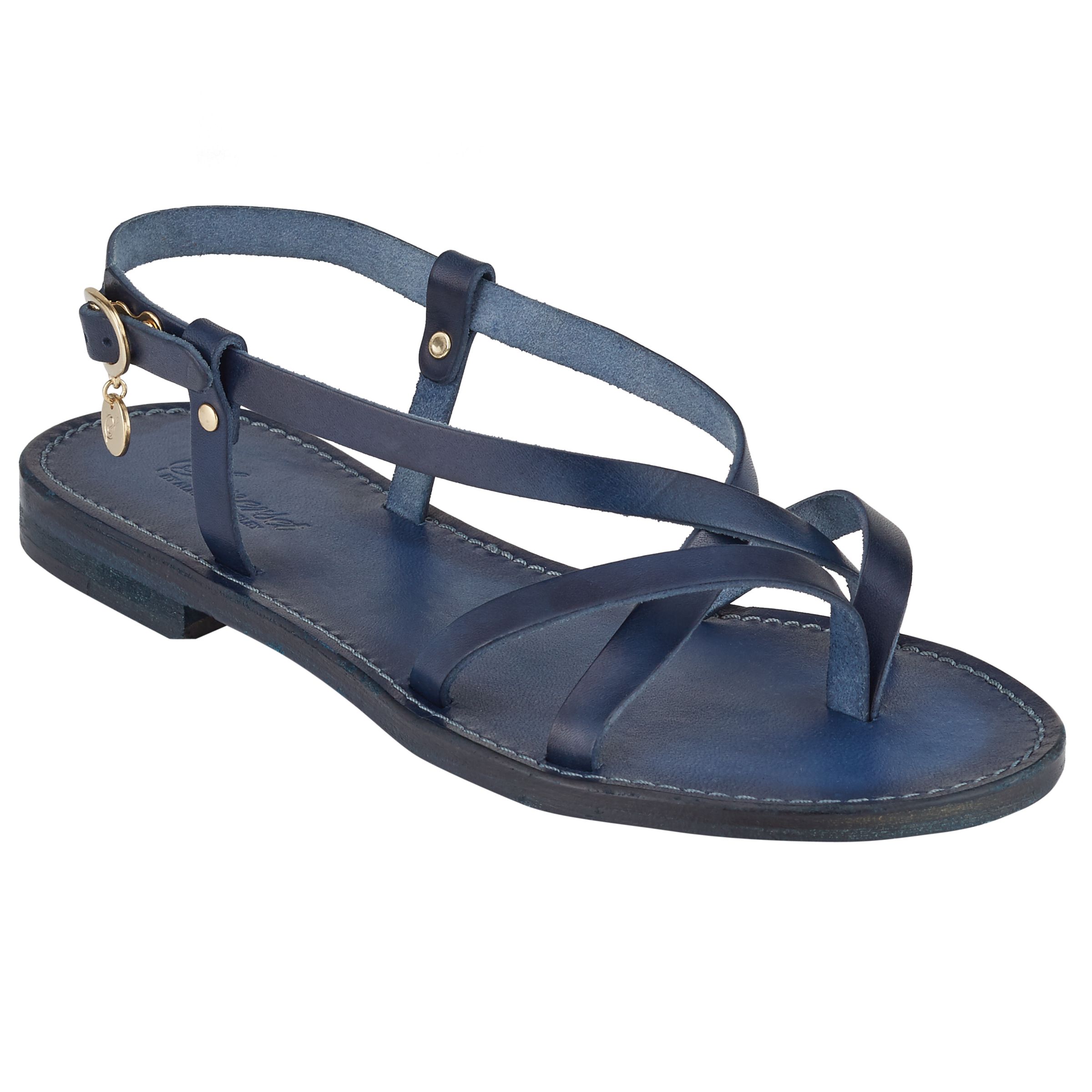 Somerset by Alice Temperley Loxton Sandals, Navy, 4
