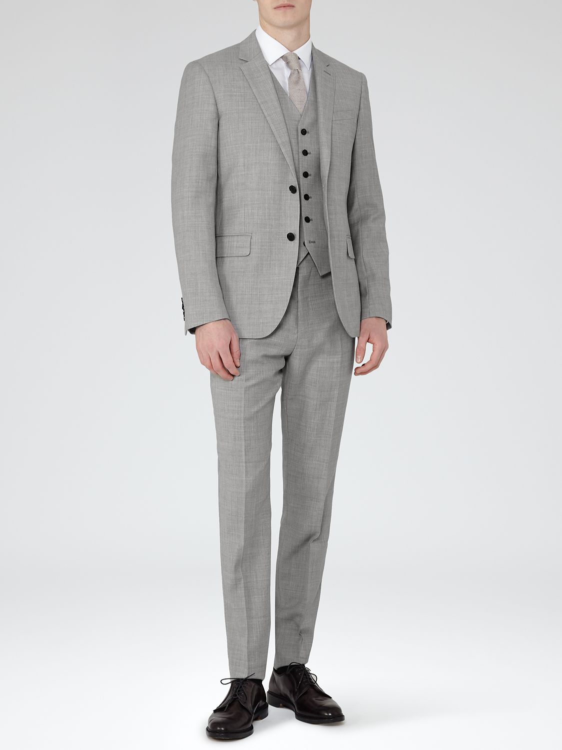 Reiss Harry Wool Modern Fit Suit Jacket, Grey
