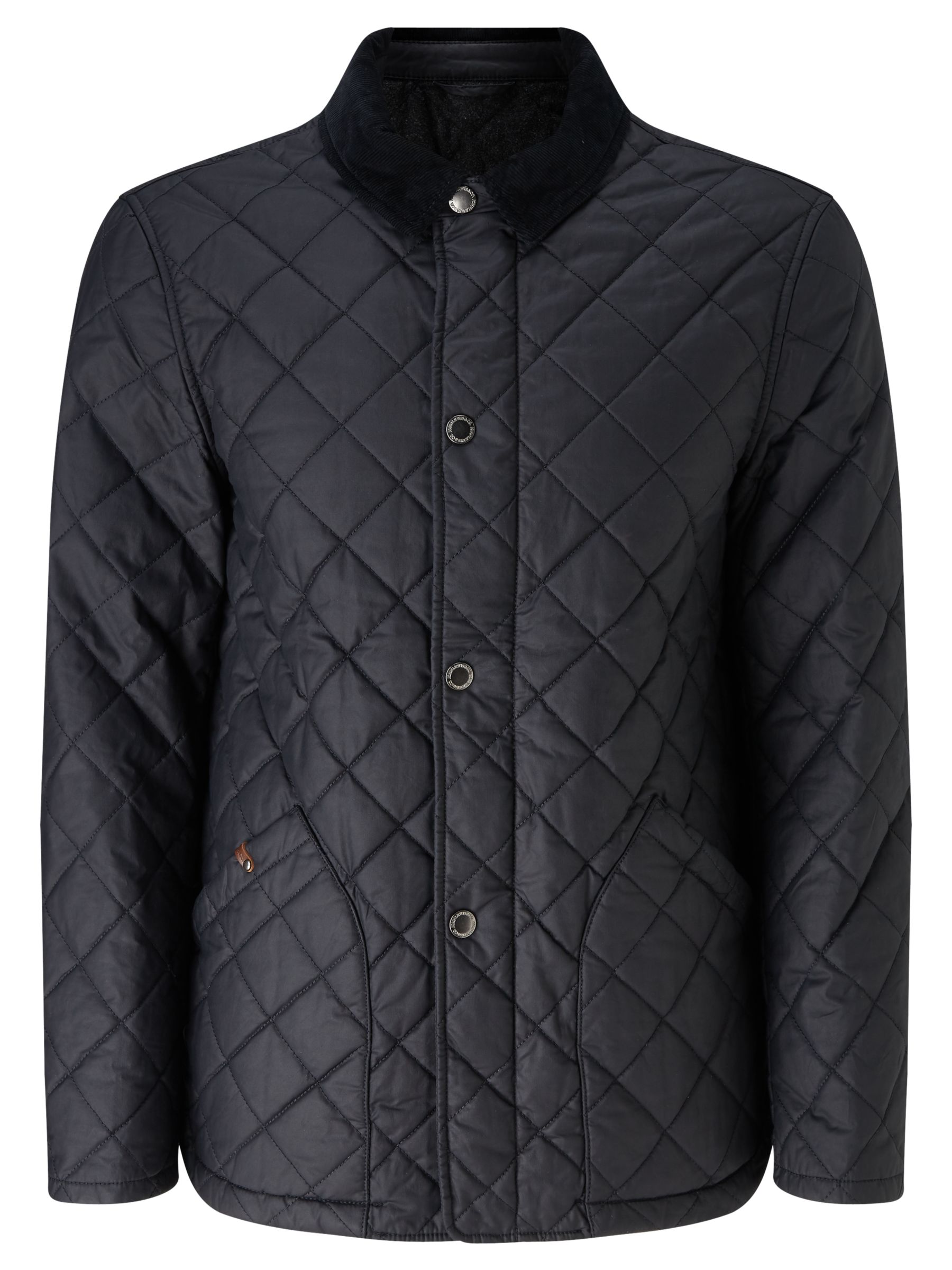 waxed quilted jacket