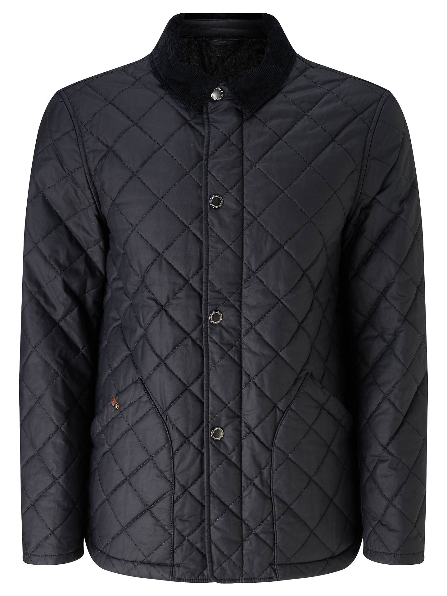 JOHN LEWIS & Co. Waxed Cotton Quilted Jacket at John Lewis & Partners