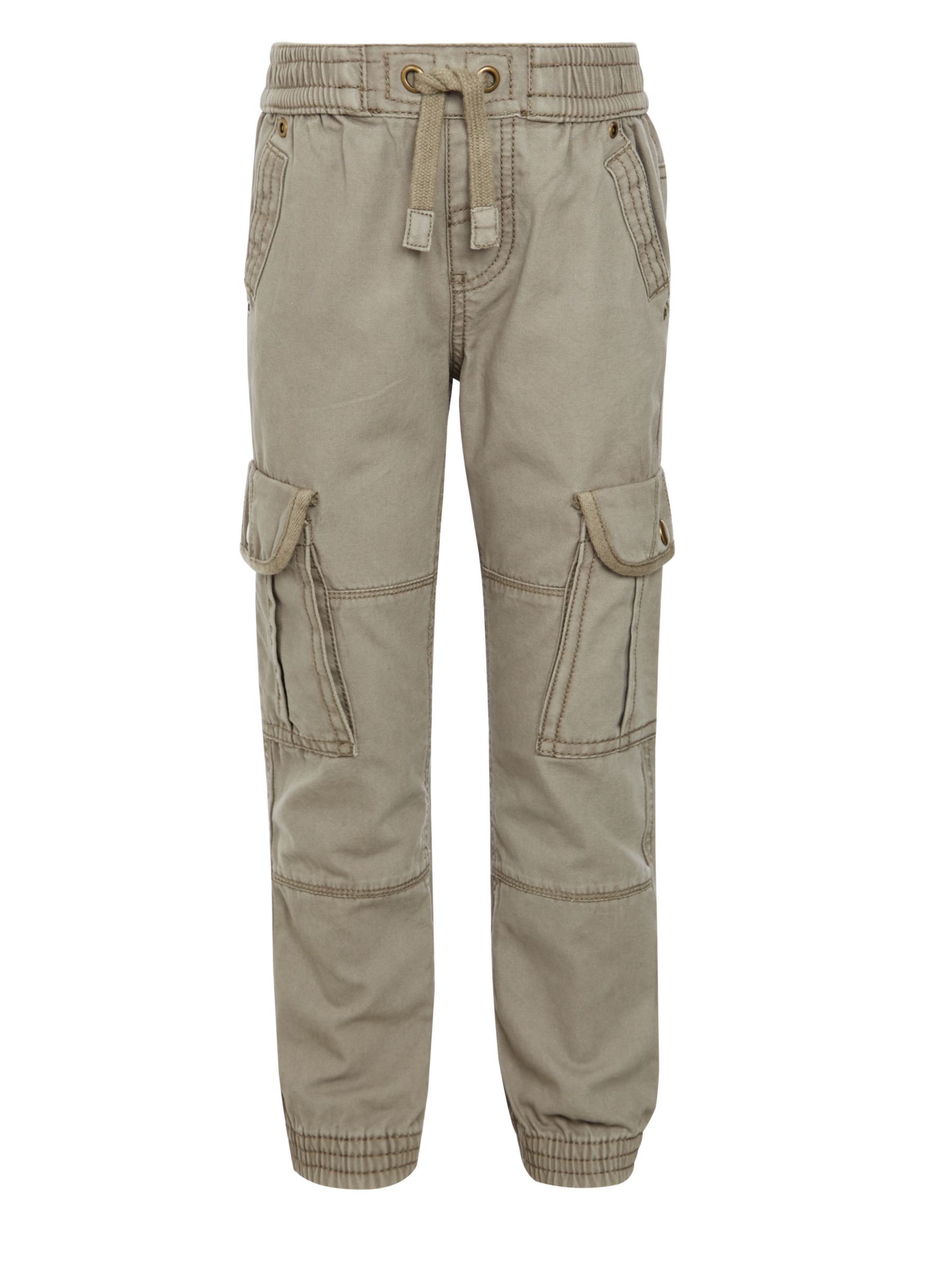 boys grey cargo trousers