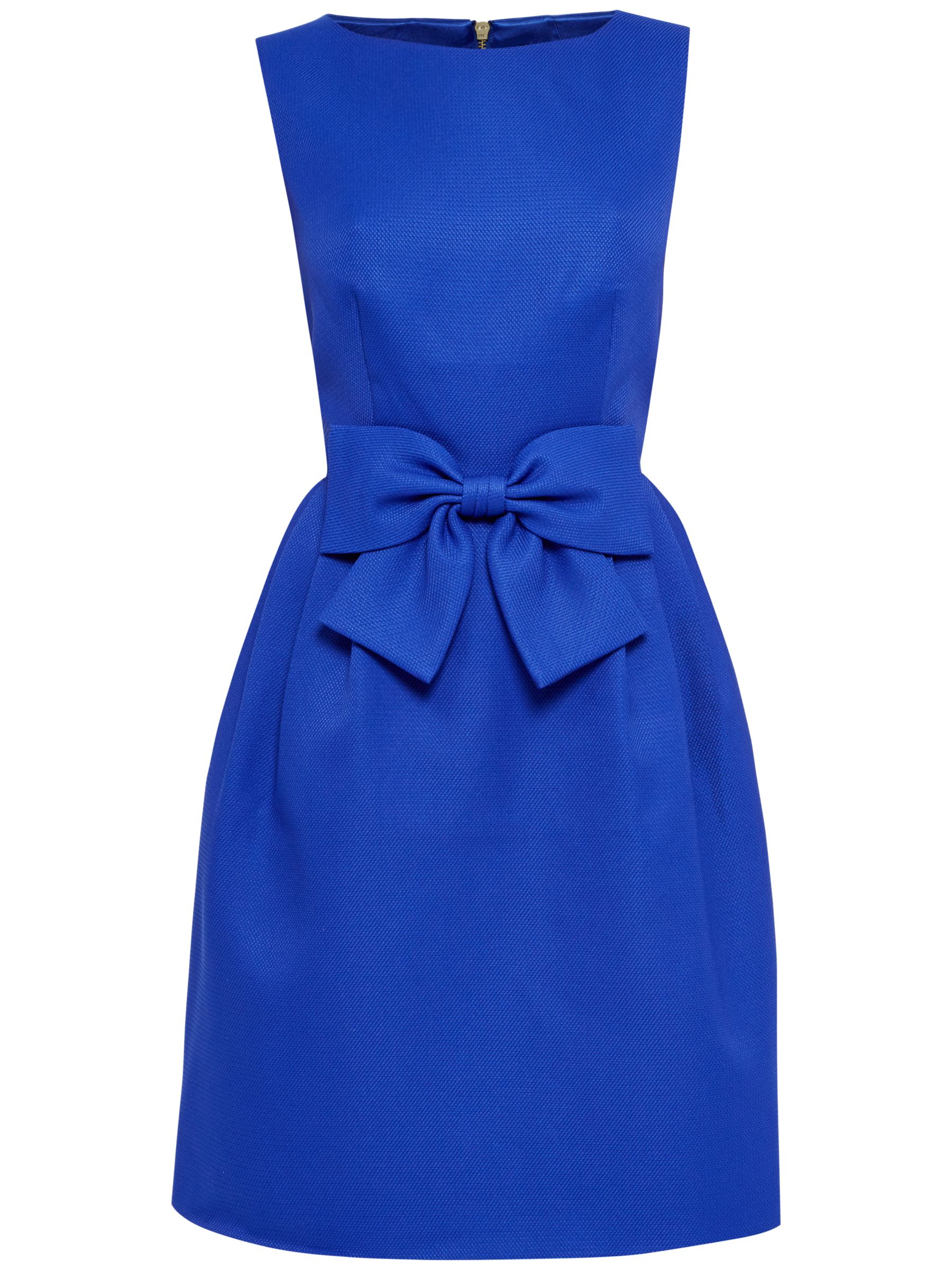 ted baker blue bow dress