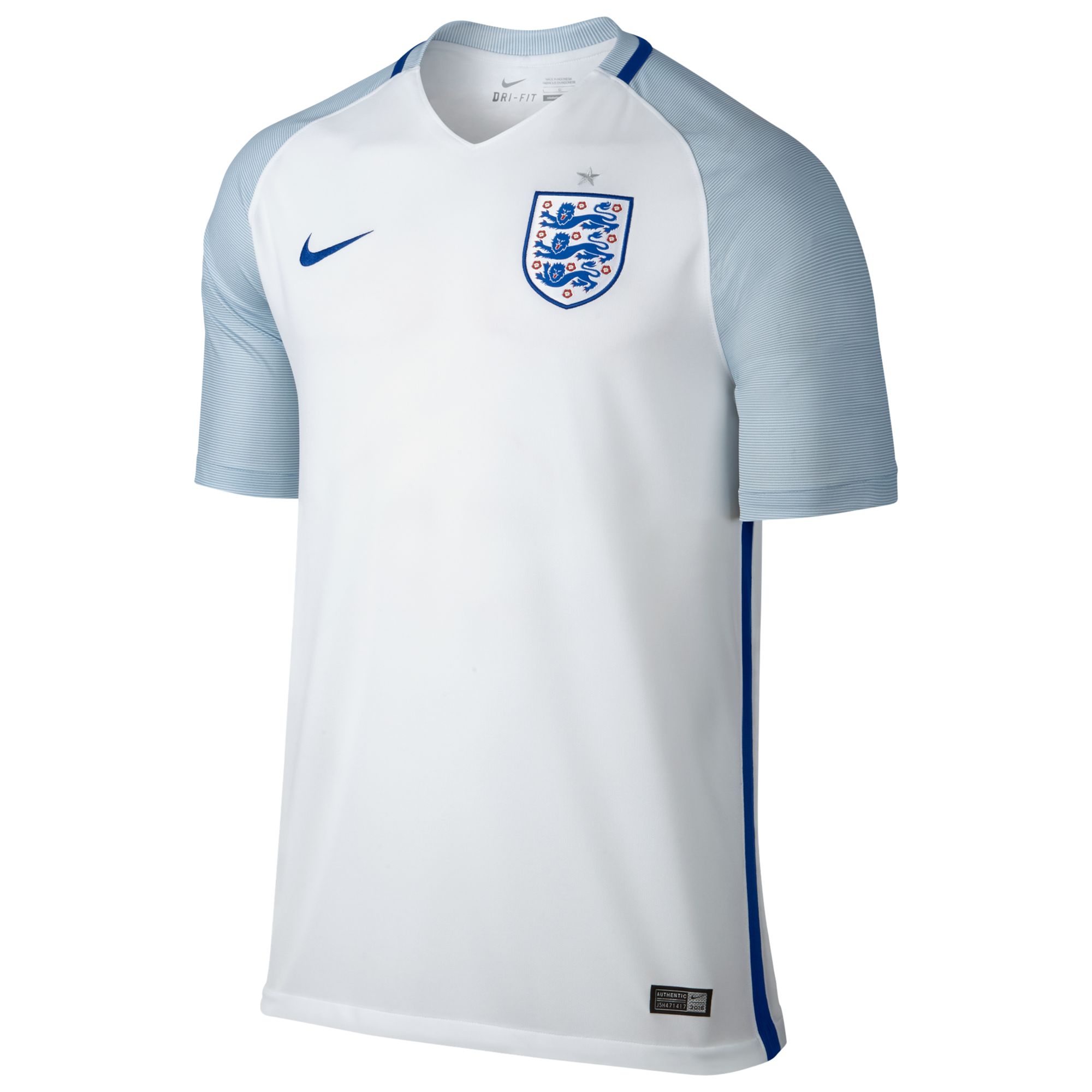 demonstratie stout mooi Nike England Home Stadium Football Shirt, White/Blue