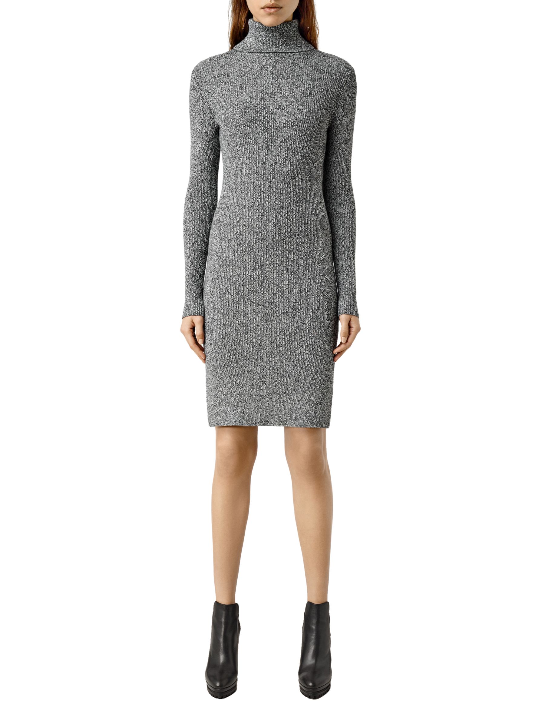 all saints grey dress