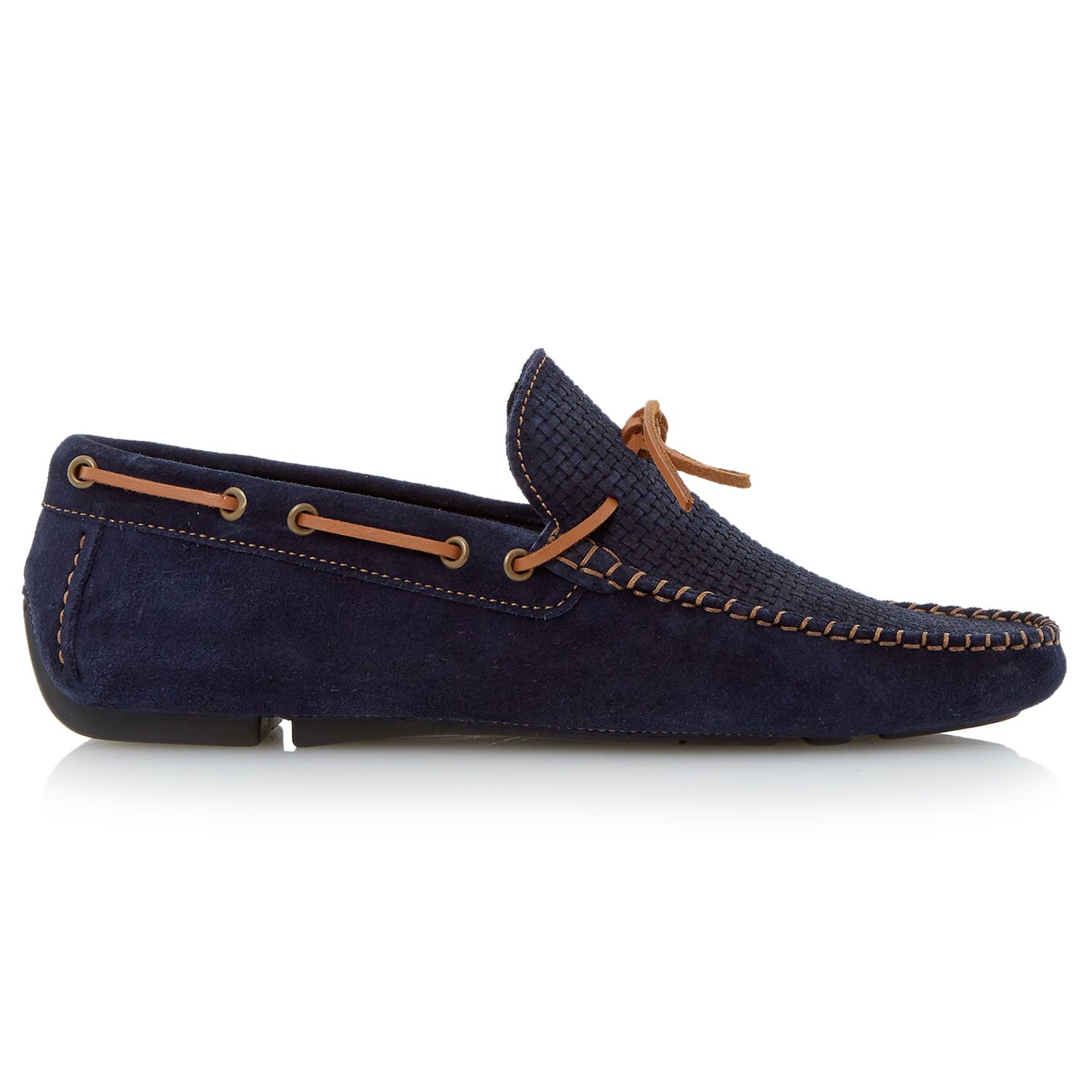 Dune Beachcomber Suede Driving Shoes at John Lewis & Partners