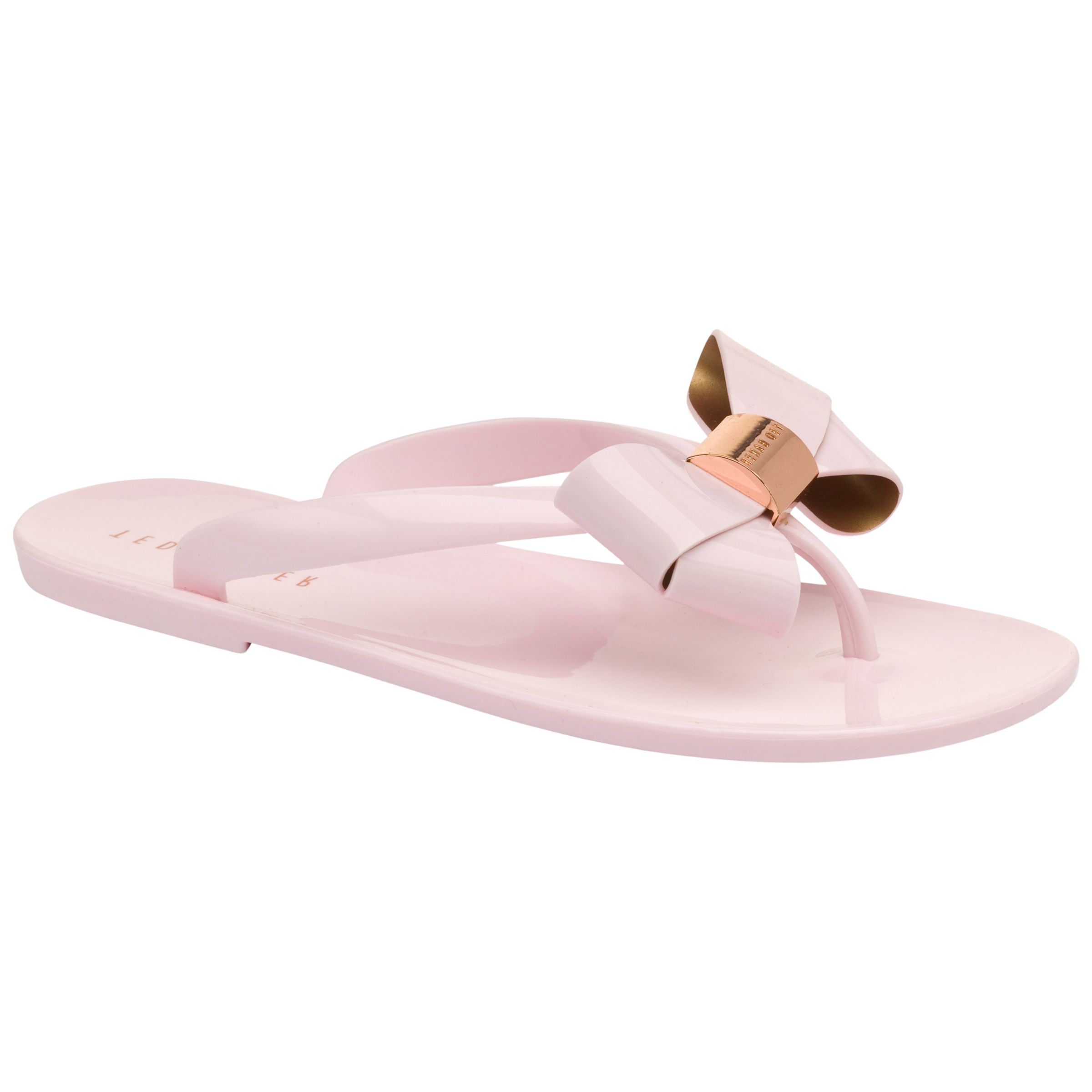 ted baker pink bow sandals