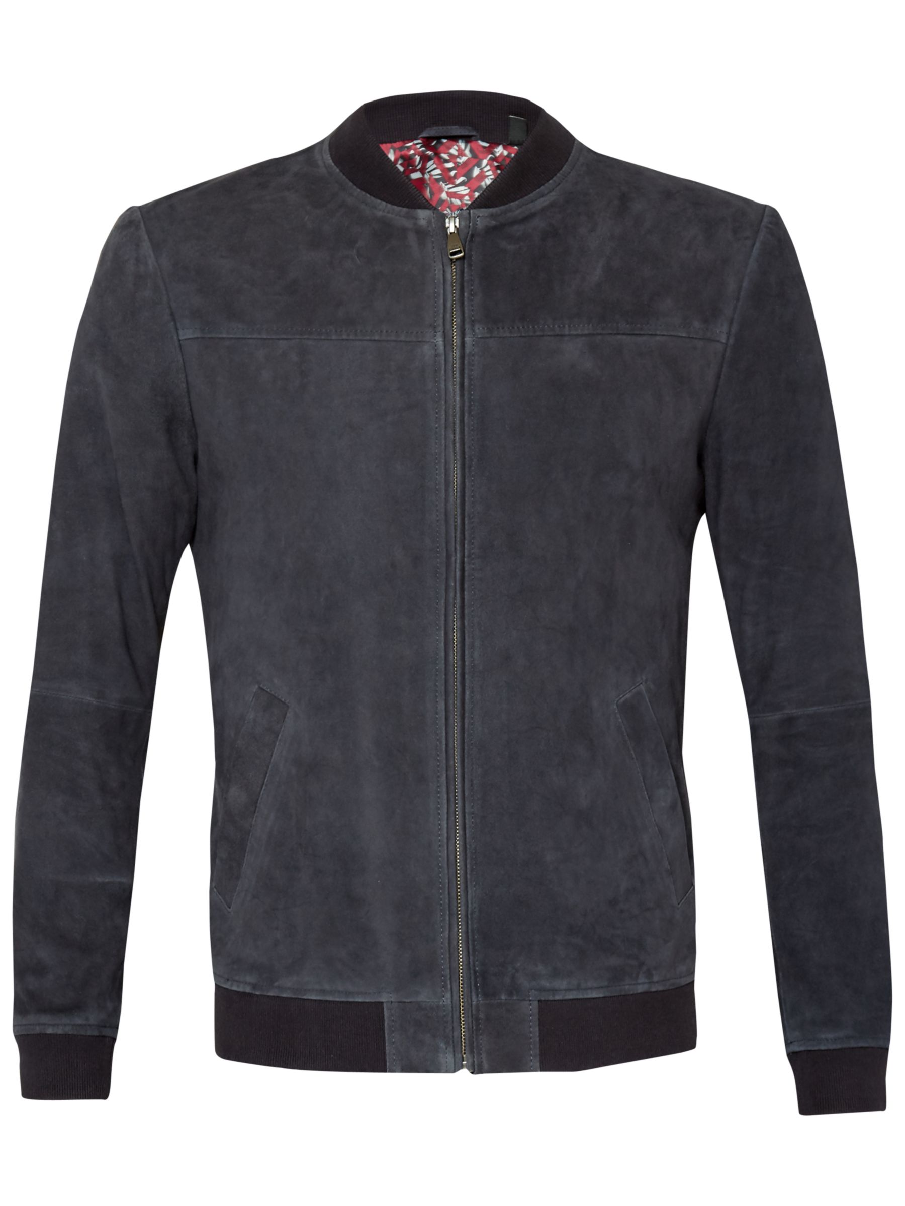 Ted Baker Vipers Suede Bomber Jacket