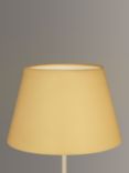 John Lewis & Partners Chrissie Tapered Lampshade, Saffron