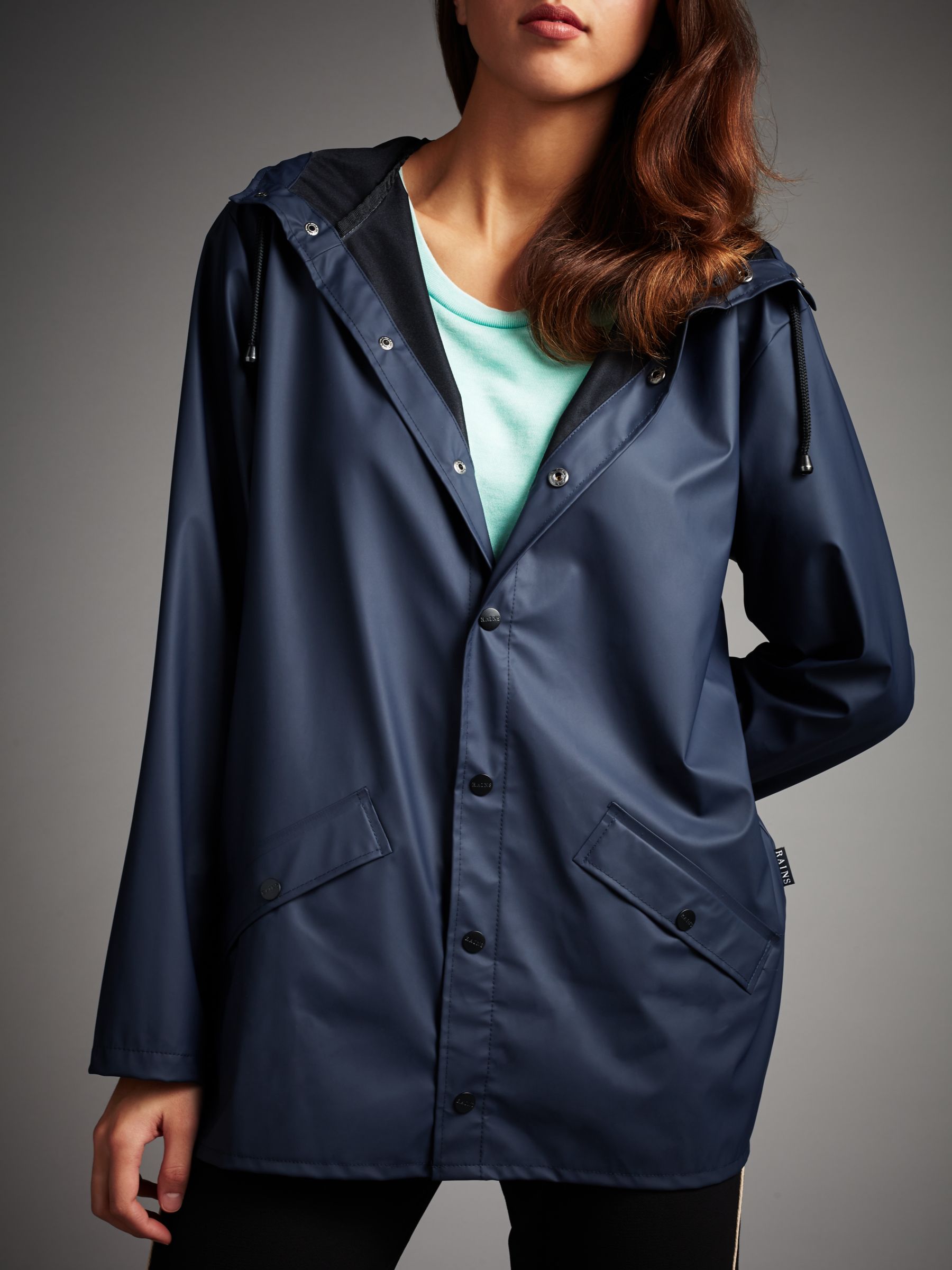 Rains Jacket, Navy