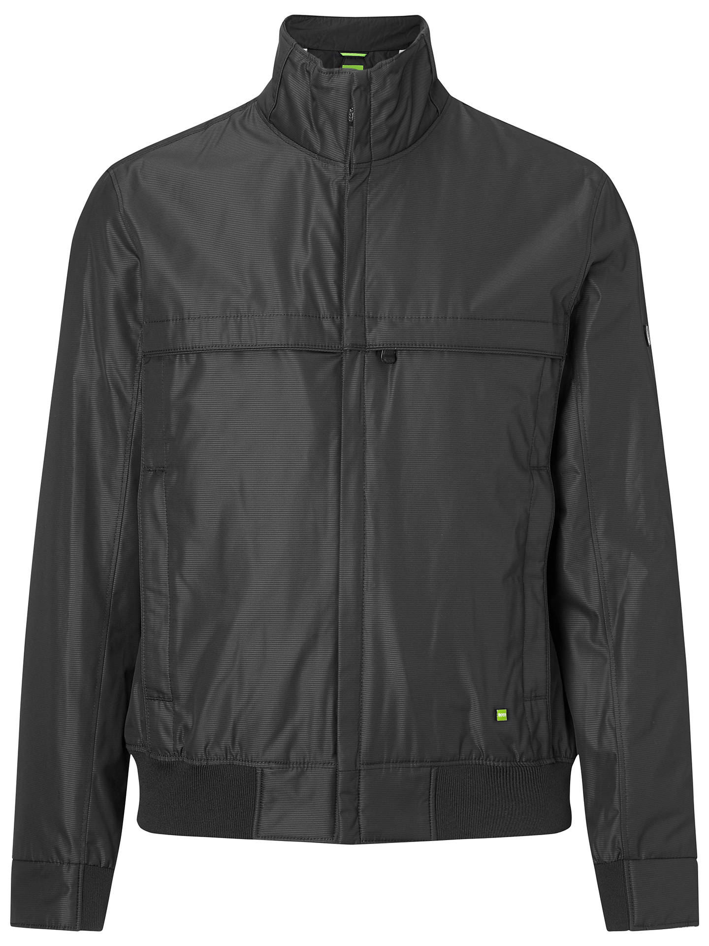 BOSS Green Jadon Jacket, Black at John Lewis & Partners
